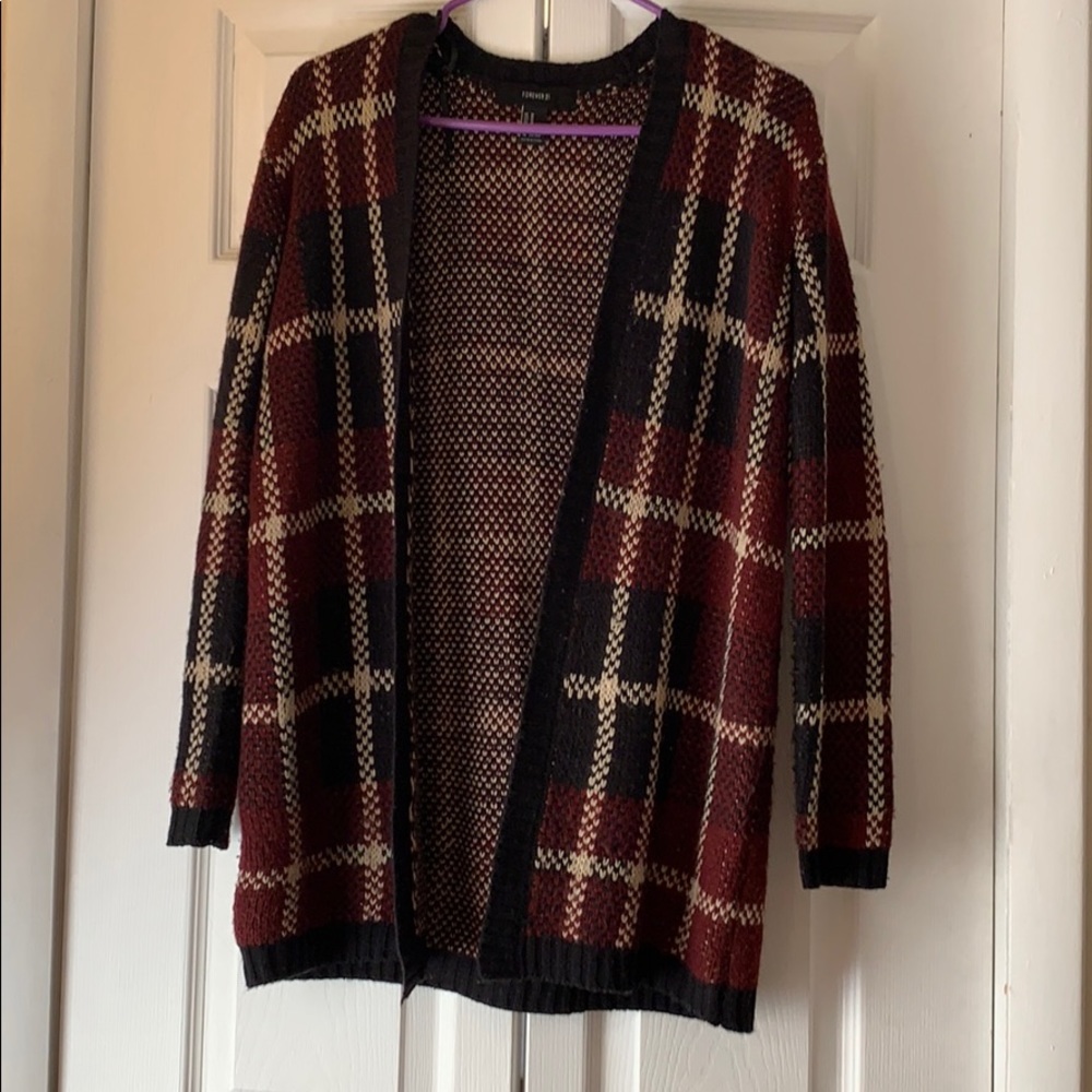 Patterned cardigan